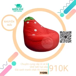 Ghế lười hình trái dâu cao cấp TPHCM GLD12